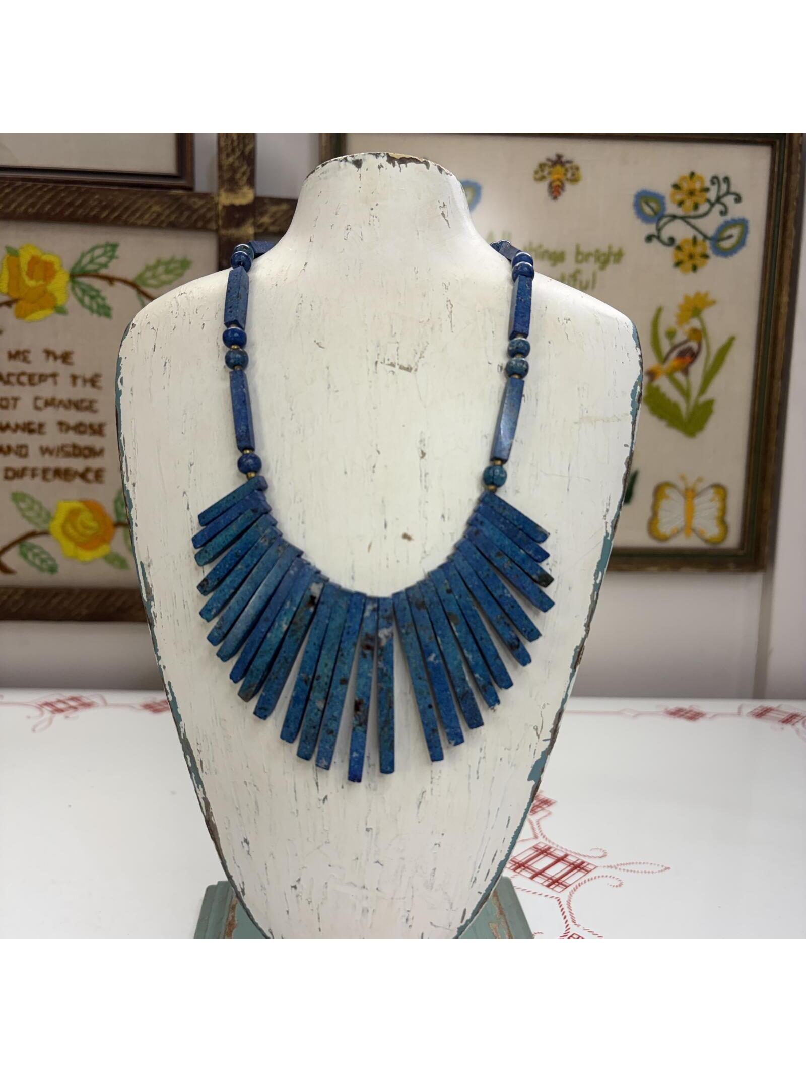Southwestern Bib Necklace Vintage 80s?